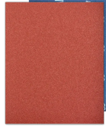 HOJA LIJA J86 G-240 DE LONA ROJA