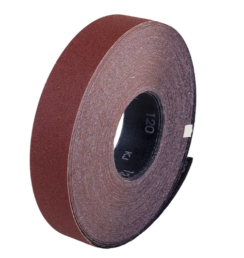 LIJA PARA COBRE DE ROLLO J86 G-120 38mm X 45.72m (Se vende por metro)