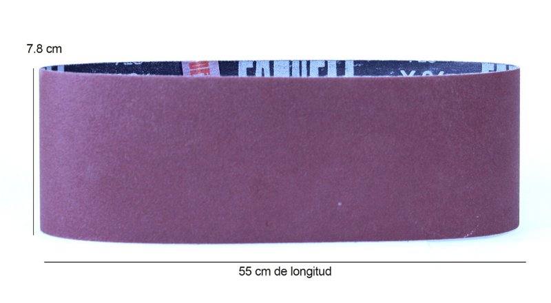 BANDA DE LIJA X86 G-120 76 X 533 MM., ,