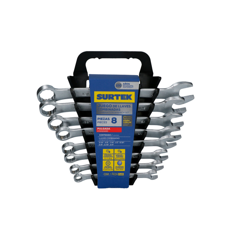 Jgo llaves comb pul esp 8pz