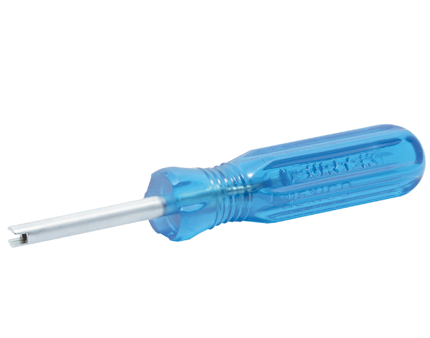 Destornillador para alma de valvulas corto