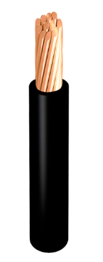 CABLE DE COBRE THHW 4 ROJO (Se vende por metro)