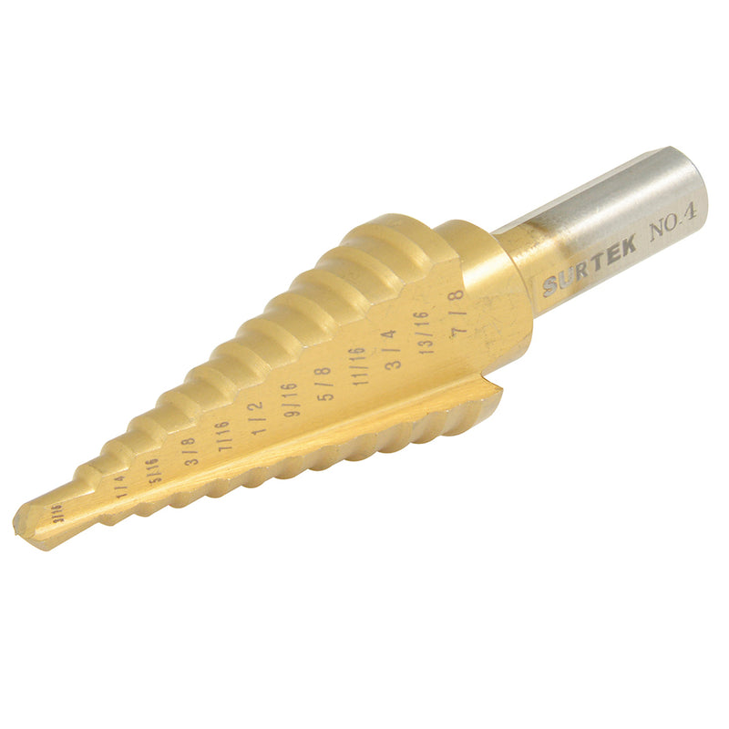 Broca escalonada #3 3/16-7/8 Surtek