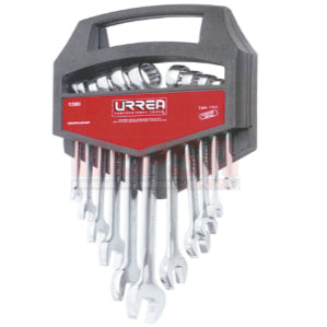 Juego 11pzs llaves combinadas pulido espejo pulgadas Urrea