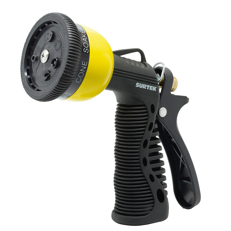 Pistola riego jardin PVC 7 func 3/4" GHT