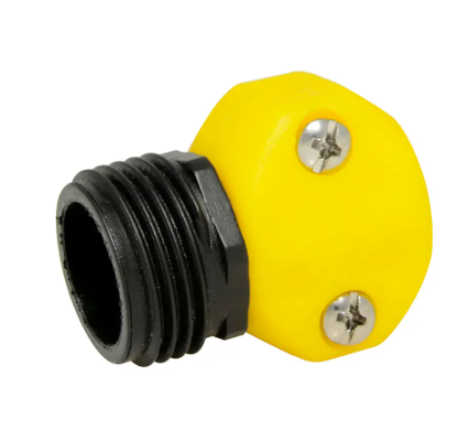 Conector para manguera de riego plastico 3/4" macho