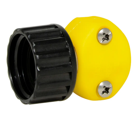 Conector para manguera de riego plástico 3/4" hembra