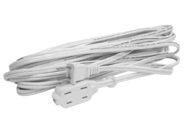 Extension electrica domestica blanco 2m