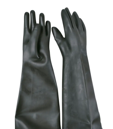 Guantes largos latex uso indust MED