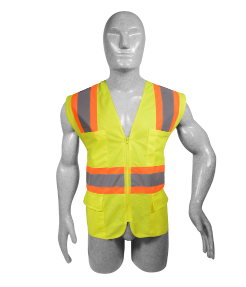Chaleco seguridad alta visibilidad amarillo unitalla