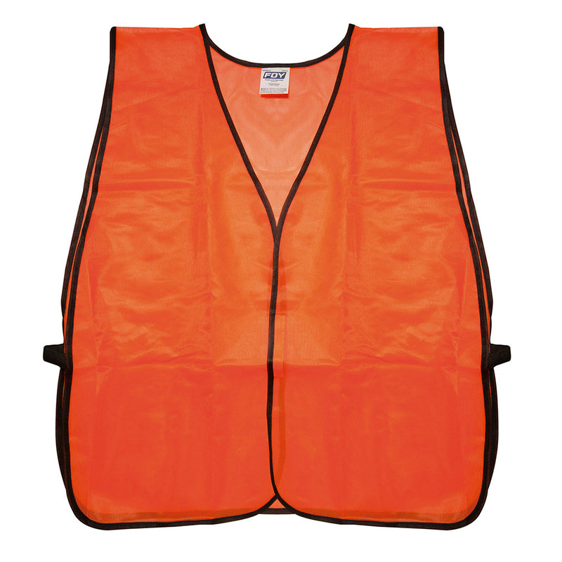 Chaleco seguridad malla naranja unitalla
