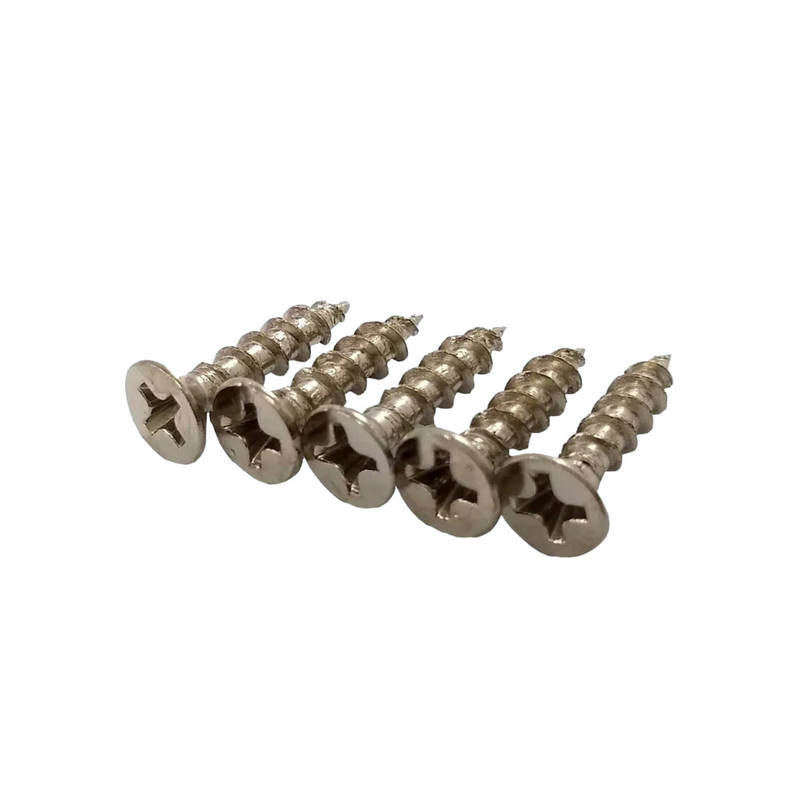 TORNILLO VEKER CABEZA PLANA PHILLIPS 6 X 5/8" NIQ (Se vende por pieza)