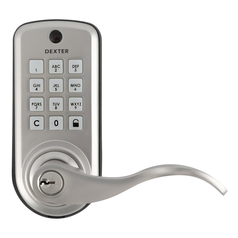CERRADURA DEXTER MANIJA ELECTRONICA ELE-M 35-45MM NS