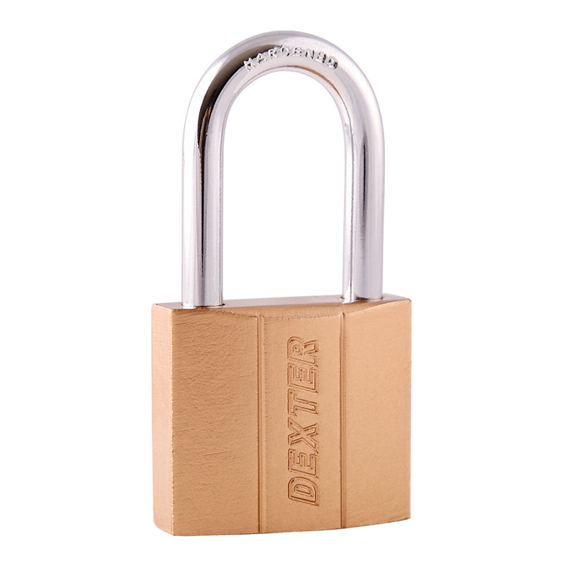 CANDADO DEXTER LATONADO 25 MM GL