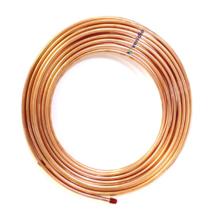 Rollo Flexible de Cobre 5/8" Exterior 15.24 Mts