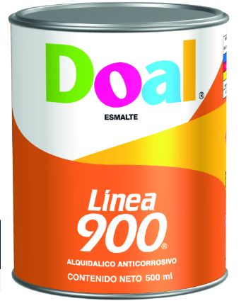 ESMALTE MATE NEGRO 500ML Linea900