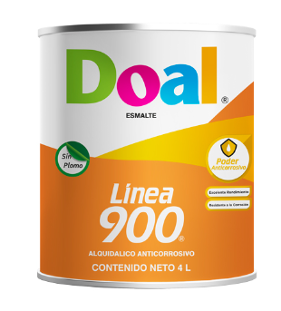 ESMALTE MATE NEGRO GALON Linea900