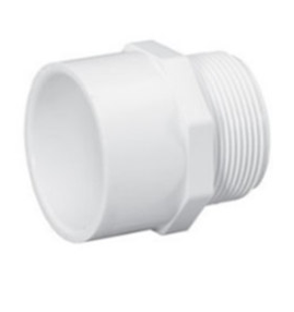 ADAPTADOR MACHO PVC HID C-40 2''