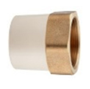 CONECTOR HEMBRA INSERCION BRONCE CPVC 1''