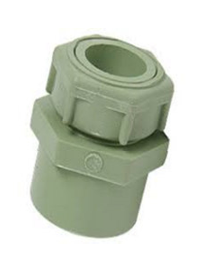 CONECTOR PESADO CONDUIT VERDE PVC  11/4