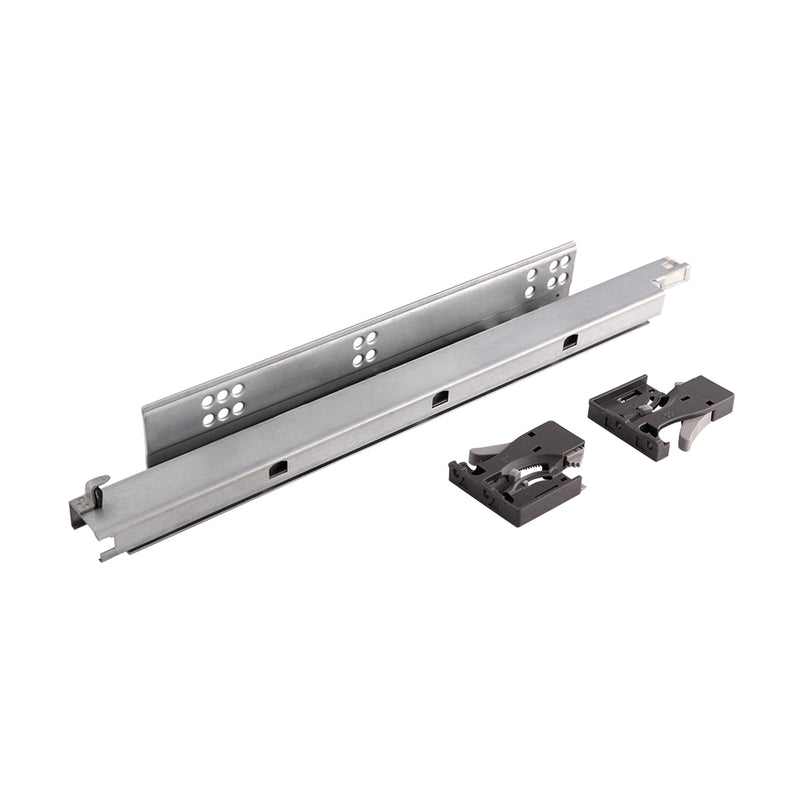 JGO CORREDERA EXT HANDYHOME CIERRE SUAVE 45MM 22" NI S/T