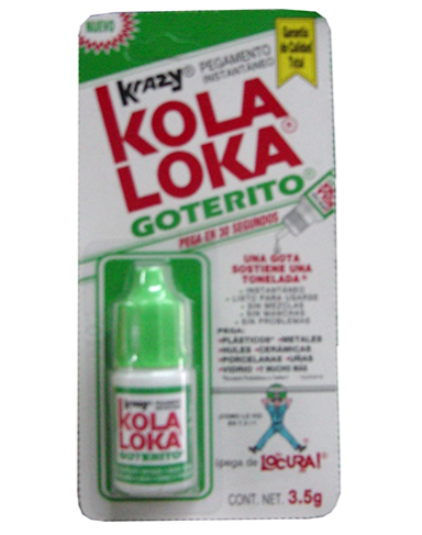 PEGAMENTO KOLA LOKA GOTERITO 3.5gms