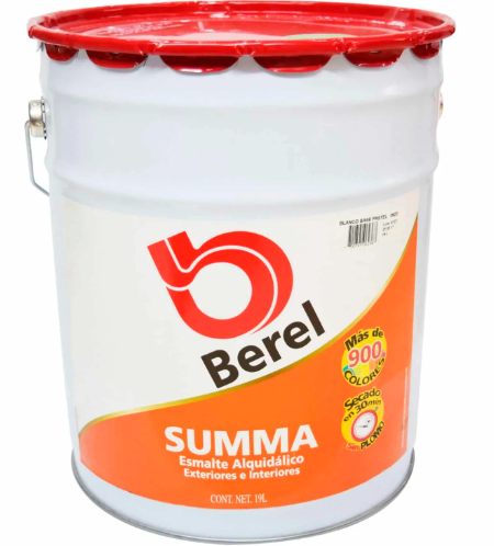 ESMALTE ALQUI. SUMMA NARANJA ORGANICO 622 19LTS
