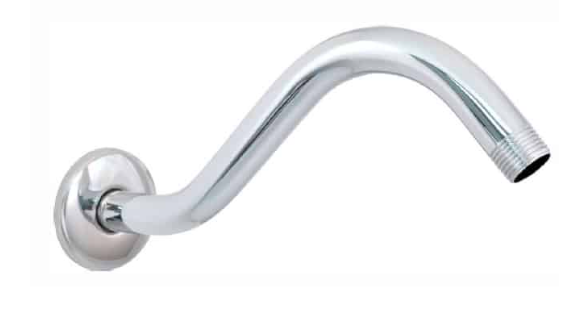 BRAZO REDONDO CORTO D/LATON 26CM. RUGO 45-BC