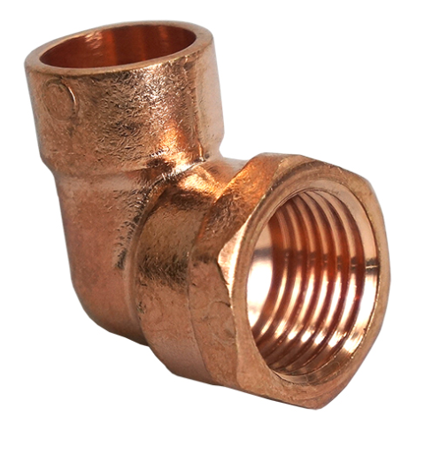 CODO DE COBRE ROSCA INTERIOR 1/2 A01208H13