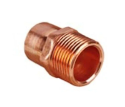 CONECTOR DE COBRE ROSCA EXTERIOR 1/2 A0120413
