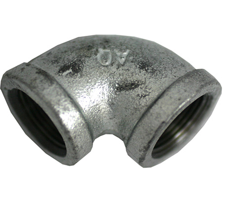 CODO 90 GALVANIZADO REFORZ. 38MM (1-1/2)