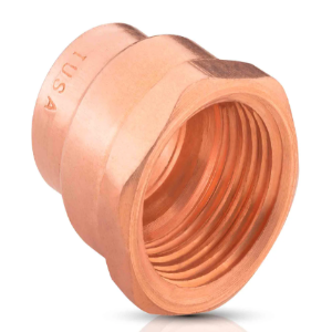 CONECTOR DE COBRE ROSCA INTERIOR 1