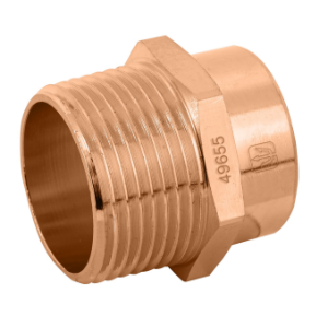 CONECTOR DE COBRE ROSCA EXTERIOR 1