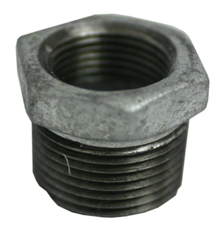 REDUCCION BUSHING GALV.25X19MM (1 X3/4)