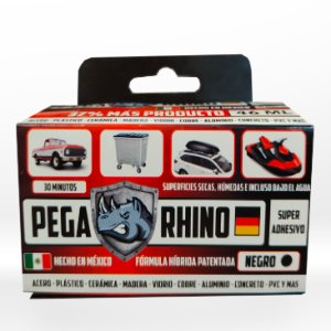 PEGA RHINO SUPER ADHESIVO NEGRO 46ML