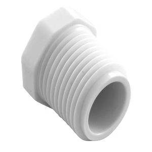 TAPON MACHO ROSCADO PVC CEDULA 40 DE 1/2