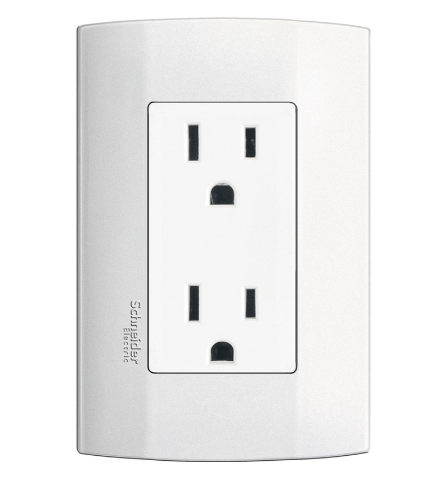 CONTACTO DUPLEX 2PT BLANCO