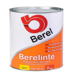 VINILICA BERELINTE NEGRO 824 4 LTS