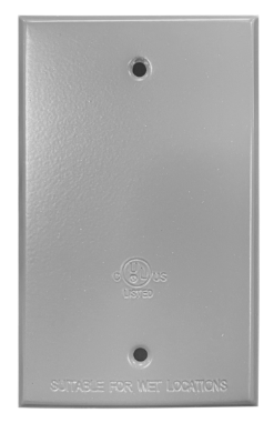 PLACA CIEGA PARA CAJA DE 1 SALIDA