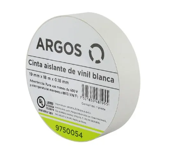 CINTA AISLANTE DE VINIL (BLANCO)