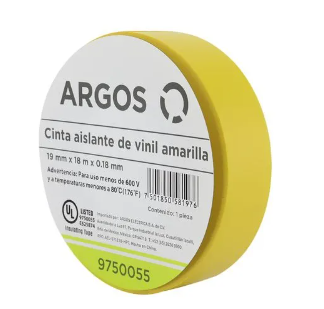 CINTA AISLANTE DE VINIL (AMARILLO)