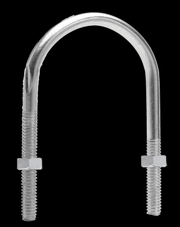 ABRAZADERA ROSCADA TIPO U 1/2" 120