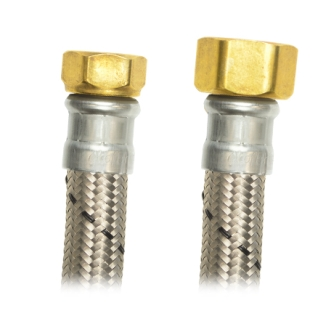 CONECTOR ALIMENTADOR FLEXIBLE COFLEX ACERO BOILER 1/2FIPX3/4FIP-60CM