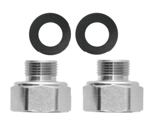 ADAPTADOR NIQUELADO 3/8 COMP X 1/2 FIP