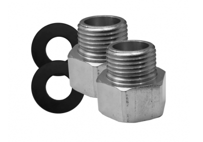 ADAPTADOR NIQUELADO 1/2 NPSM X 3/8 MACHO NPT