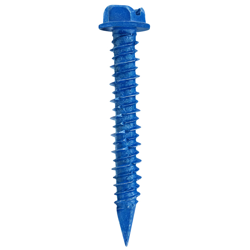 PIJA CONCRETO AZUL HEX. 1/4" X 1 3/4"