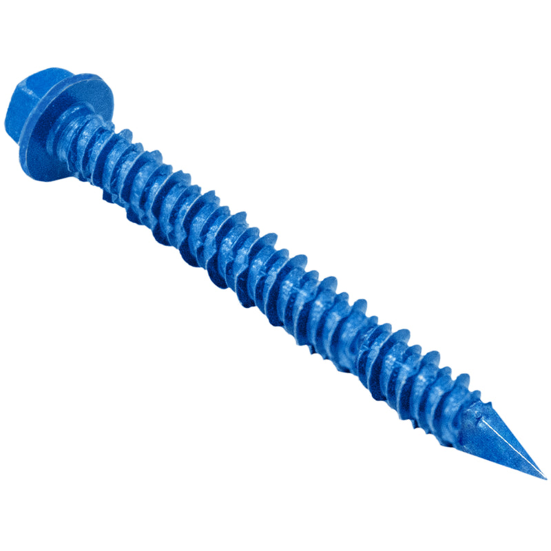 PIJA CONCRETO AZUL HEX. 1/4" X 2 1/4"