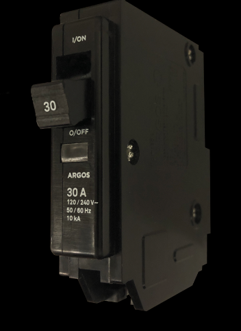 PASTILLA INTERRUPTOR TERMOMAGNETICO SENCILLO 1P 15A 120/240V 10kA