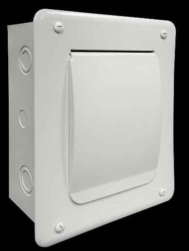 CENTRO DE CARGA 4 UNIDADES EMPOTRAR TAPA NO METALICA