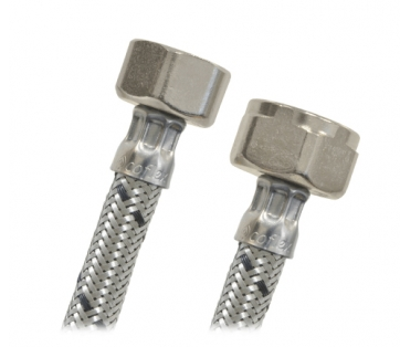 CONECTOR FLEXIBLE COFLEX ACERO SANITARIO 1/2FIPX7/8FIP-50CM